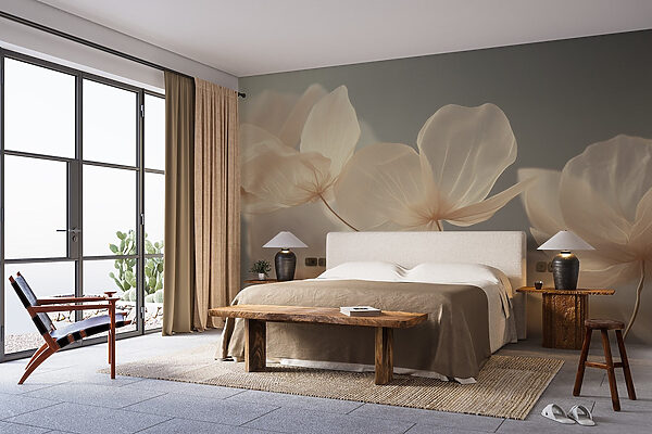 Delicate blooms in soft hues. Delicate blooms in soft hues.