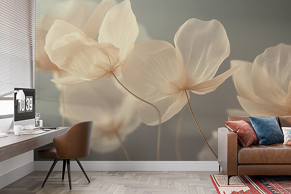 Delicate blooms in soft hues. Delicate blooms in soft hues.