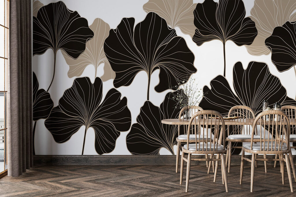 Nature's elegance in monochrome hues