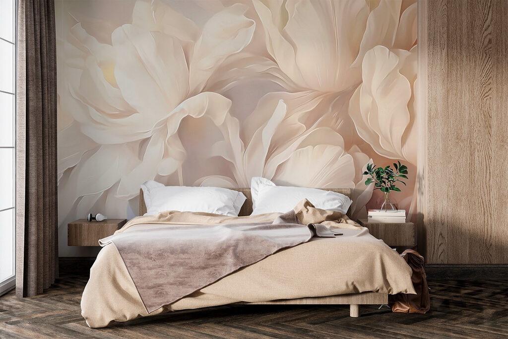 Soft petals in gentle hues