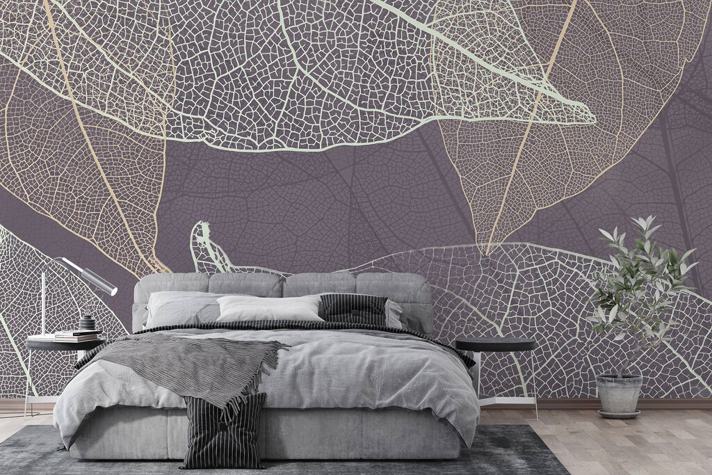 Nature's delicate leaf patterns revealed Nature's delicate leaf patterns revealed