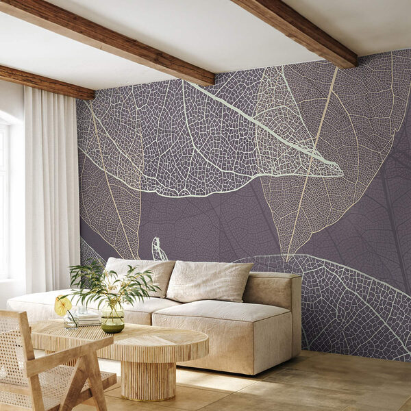 Nature's delicate leaf patterns revealed. Nature's delicate leaf patterns revealed.
