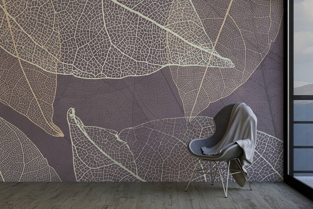 Nature's delicate leaf patterns revealed Nature's delicate leaf patterns revealed