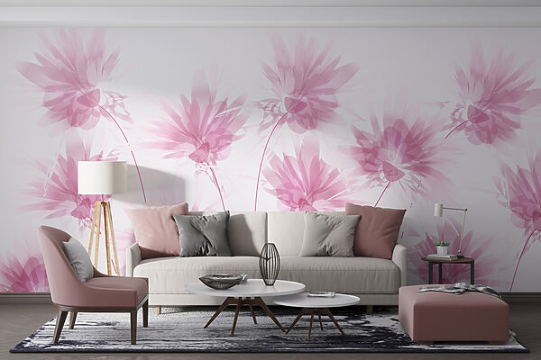 Group of pink flowers w02561pig12mr 600x400 - Group of pink flowers