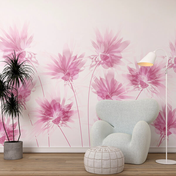 Group of pink flowers w02561pig14ms 600x600 - Group of pink flowers