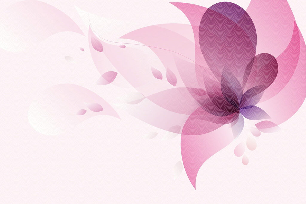 Pink and purple flower