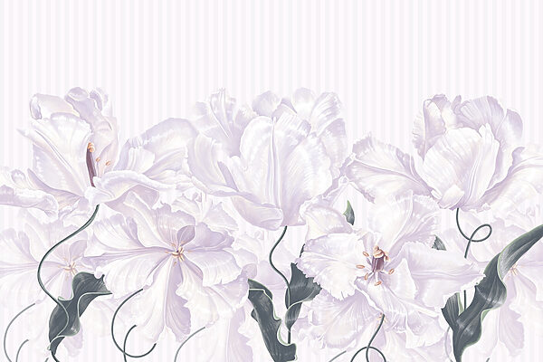 Soft blooms in delicate harmony Soft blooms in delicate harmony