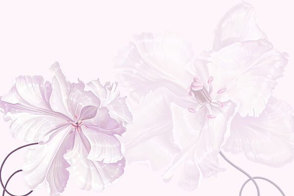 Delicate blossoms in soft hues. Delicate blossoms in soft hues.