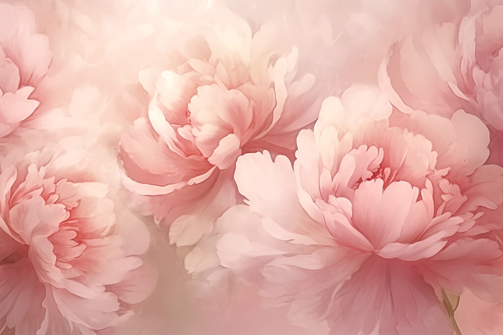 Delicate blossoms in soft hues. Delicate blossoms in soft hues.