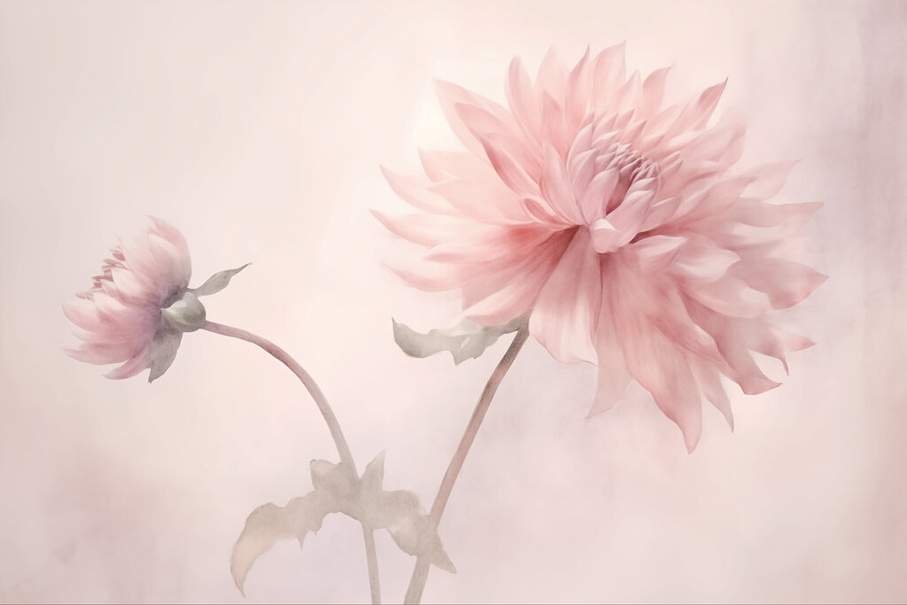 Soft petals in gentle hues. Soft petals in gentle hues.