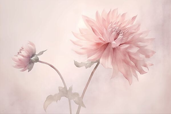 Soft petals in gentle hues. Soft petals in gentle hues.