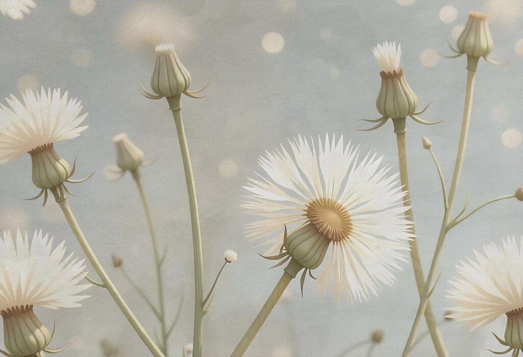 Delicate flowers in soft hues. Delicate flowers in soft hues.
