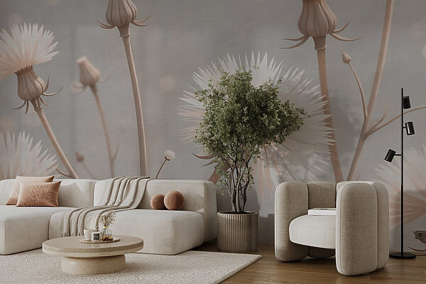 Delicate blooms in soft hues Delicate blooms in soft hues
