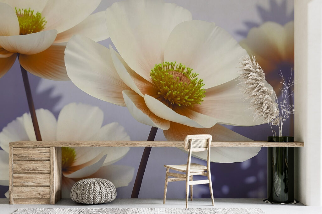 Delicate blooms in soft hues Delicate blooms in soft hues