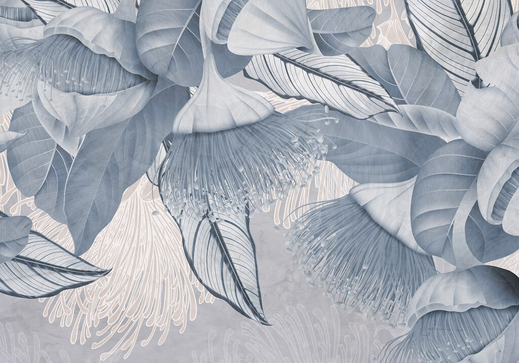 Delicate leaves in soft hues. Delicate leaves in soft hues.