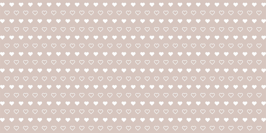 Pattern of hearts on a beige background Pattern of hearts on a beige background