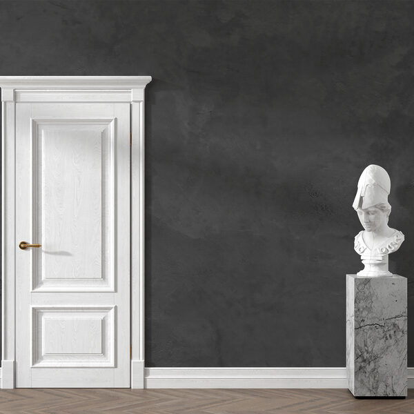 Grey wall with rough edges Grey wall with rough edges