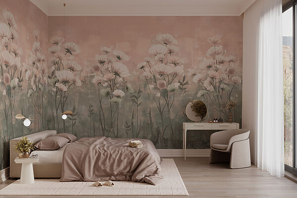 Delicate blooms in soft hues. Delicate blooms in soft hues.