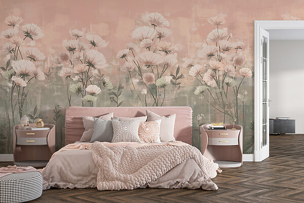 Delicate blooms in soft hues. Delicate blooms in soft hues.