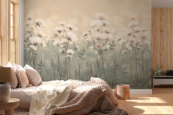 Delicate blooms in soft hues Delicate blooms in soft hues