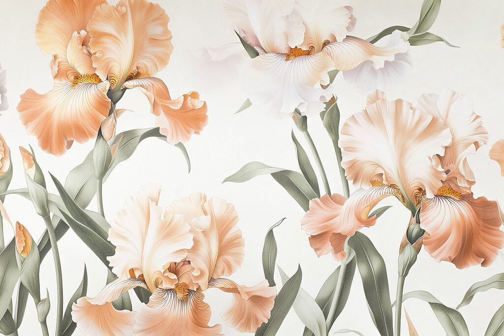 Delicate blossoms in soft hues Delicate blossoms in soft hues