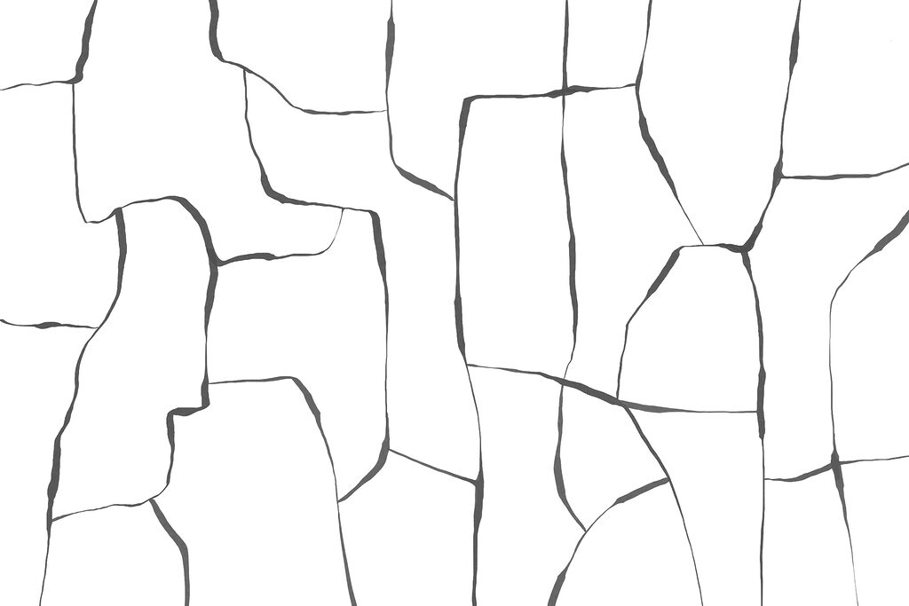 White surface with black lines White surface with black lines