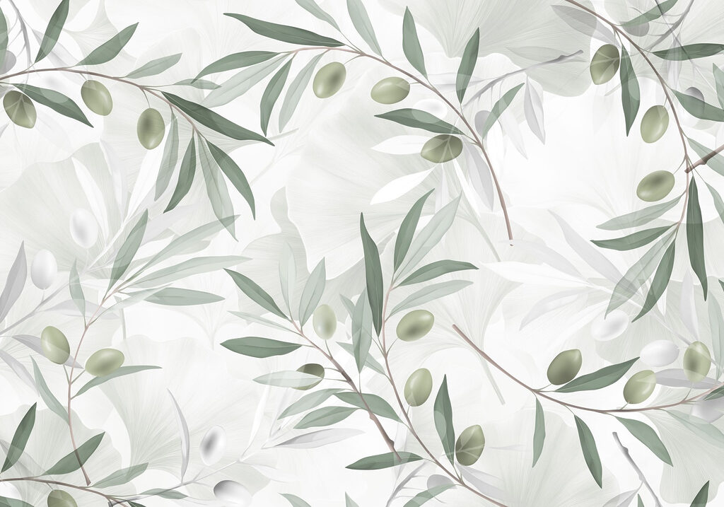 Delicate greenery on a soft backdrop Delicate greenery on a soft backdrop