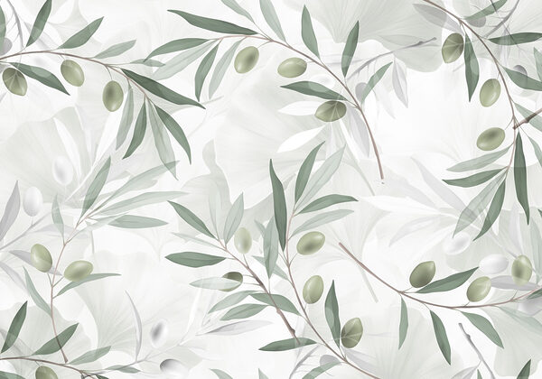 Delicate greenery on a soft backdrop Delicate greenery on a soft backdrop