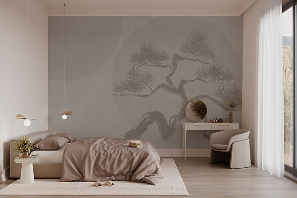Tree with branches and leaves drawn on it Tree with branches and leaves drawn on it