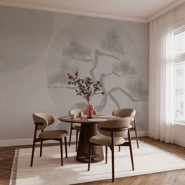 Tree with branches and leaves drawn on it Tree with branches and leaves drawn on it