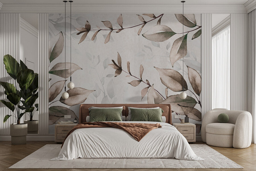 Wall murals Soft hues of nature's elegance