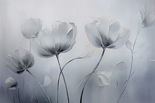 Delicate blossoms in soft hues Delicate blossoms in soft hues