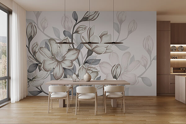 Delicate blooms in soft hues. Delicate blooms in soft hues.