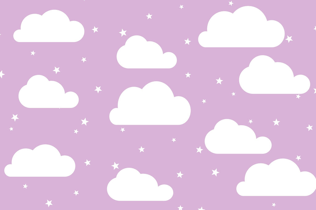 Pattern of clouds and stars Pattern of clouds and stars