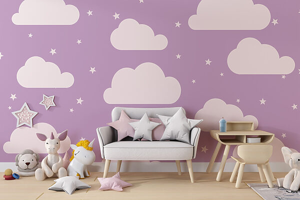Pattern of clouds and stars Pattern of clouds and stars