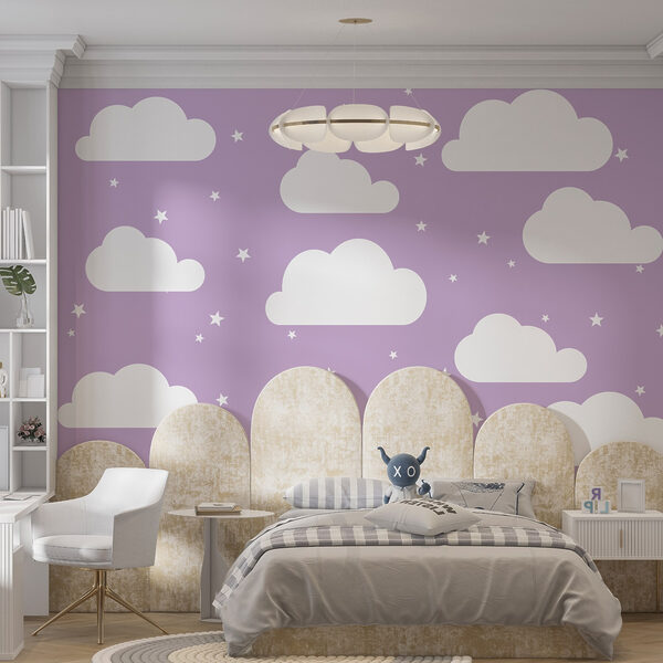 Pattern of clouds and stars Pattern of clouds and stars