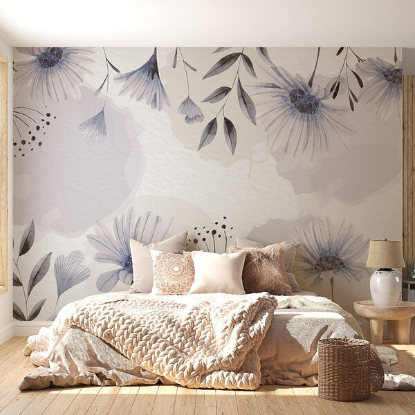 Delicate floral watercolor design Delicate floral watercolor design