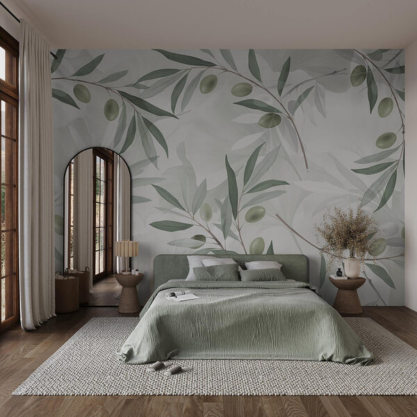 Delicate greenery on a soft backdrop Delicate greenery on a soft backdrop