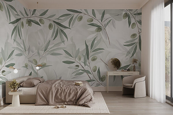 Delicate greenery on a soft backdrop Delicate greenery on a soft backdrop