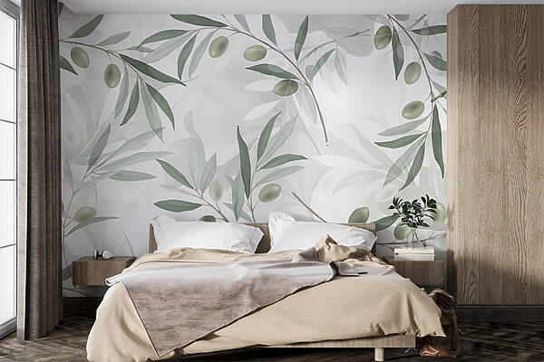 Delicate greenery on a soft backdrop Delicate greenery on a soft backdrop