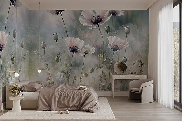 Delicate blooms in soft hues. Delicate blooms in soft hues.