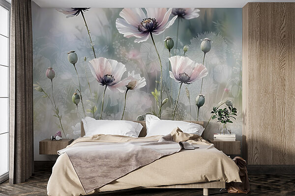 Delicate blooms in soft hues. Delicate blooms in soft hues.