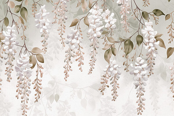 Delicate floral arrangement in soft hues Delicate floral arrangement in soft hues