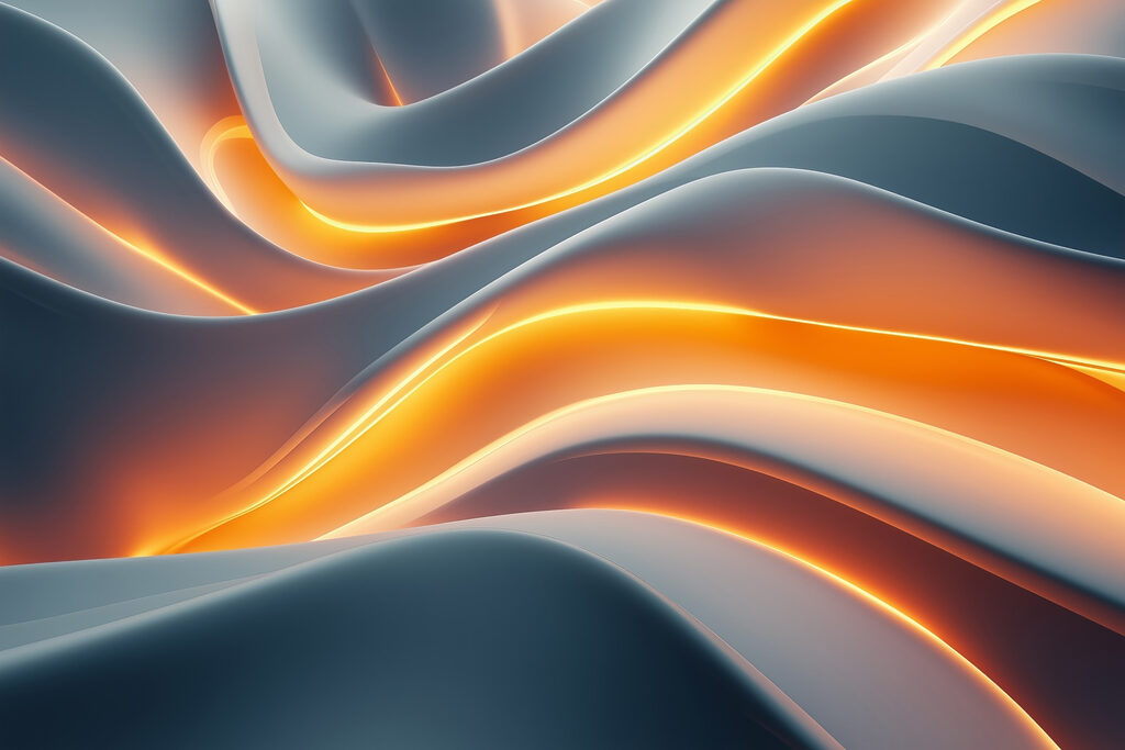 Flowing waves of soft color. Flowing waves of soft color.