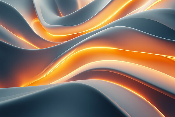 Flowing waves of soft color. Flowing waves of soft color.