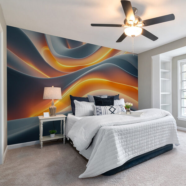 Flowing waves of soft color. Flowing waves of soft color.