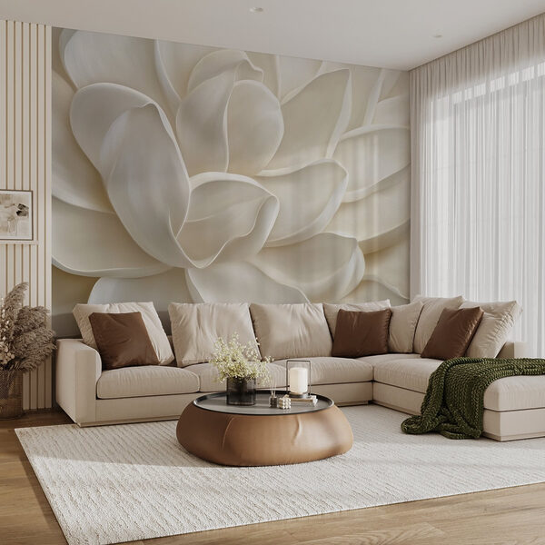 Soft petals in gentle layers. Soft petals in gentle layers.