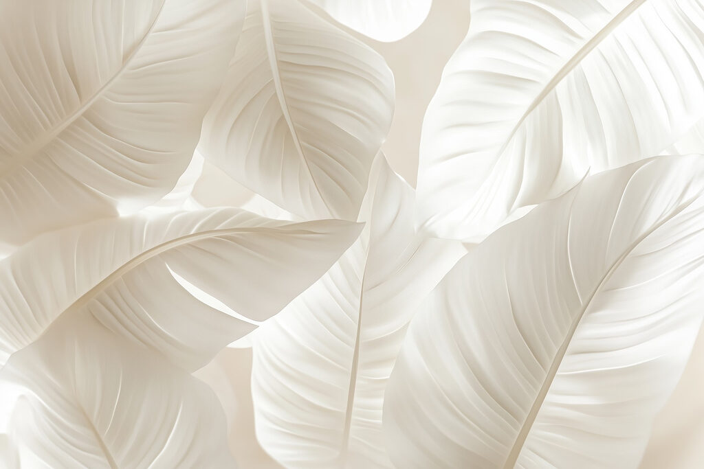 Delicate leaves in soft hues. Delicate leaves in soft hues.