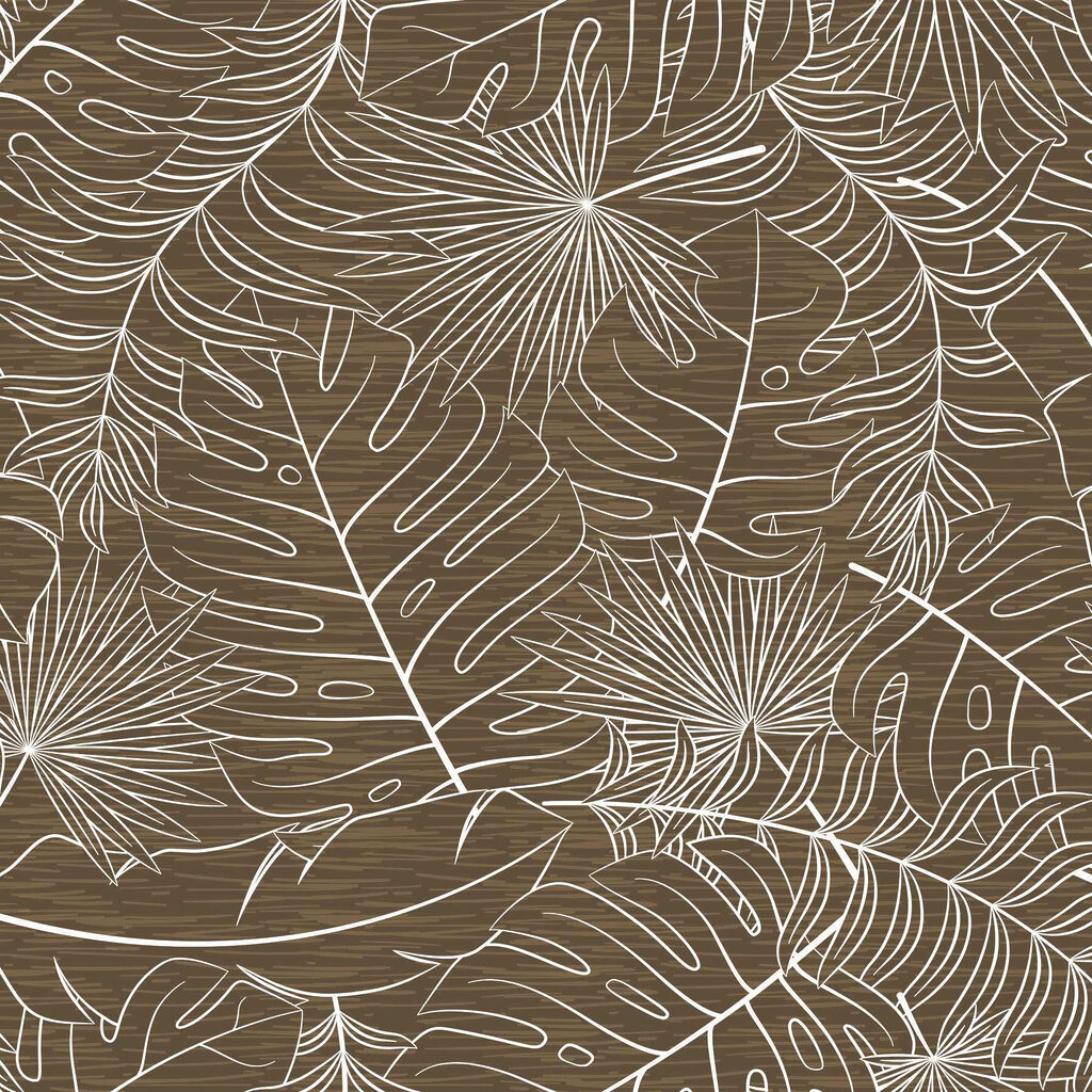 Brown and white floral pattern Brown and white floral pattern