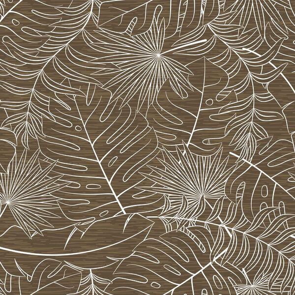 Brown and white floral pattern Brown and white floral pattern